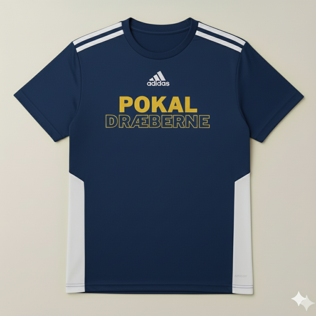 Pokaldræberne T-Shirt - Blå