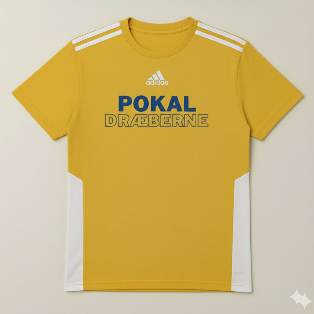 Pokaldræberne T-Shirt - Gul